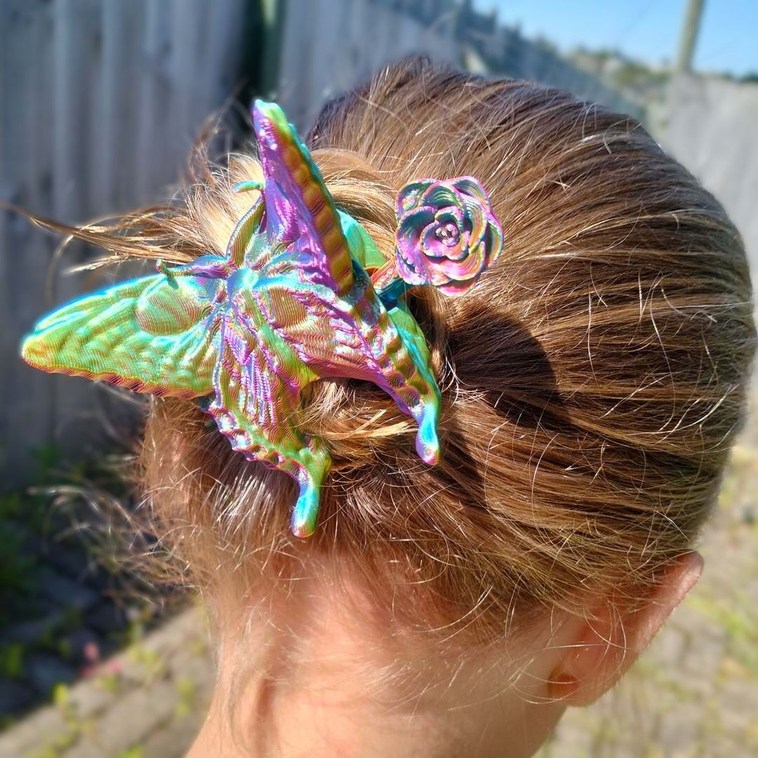 Butterfly Hair Pin