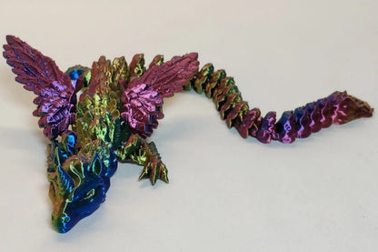 Alicorn Wing Dragon – Articulated 3D Printed Dragon