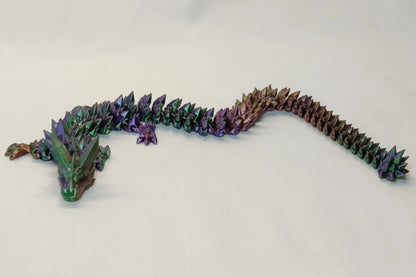 Crystal Dragon – Articulated 3D Printed Dragon