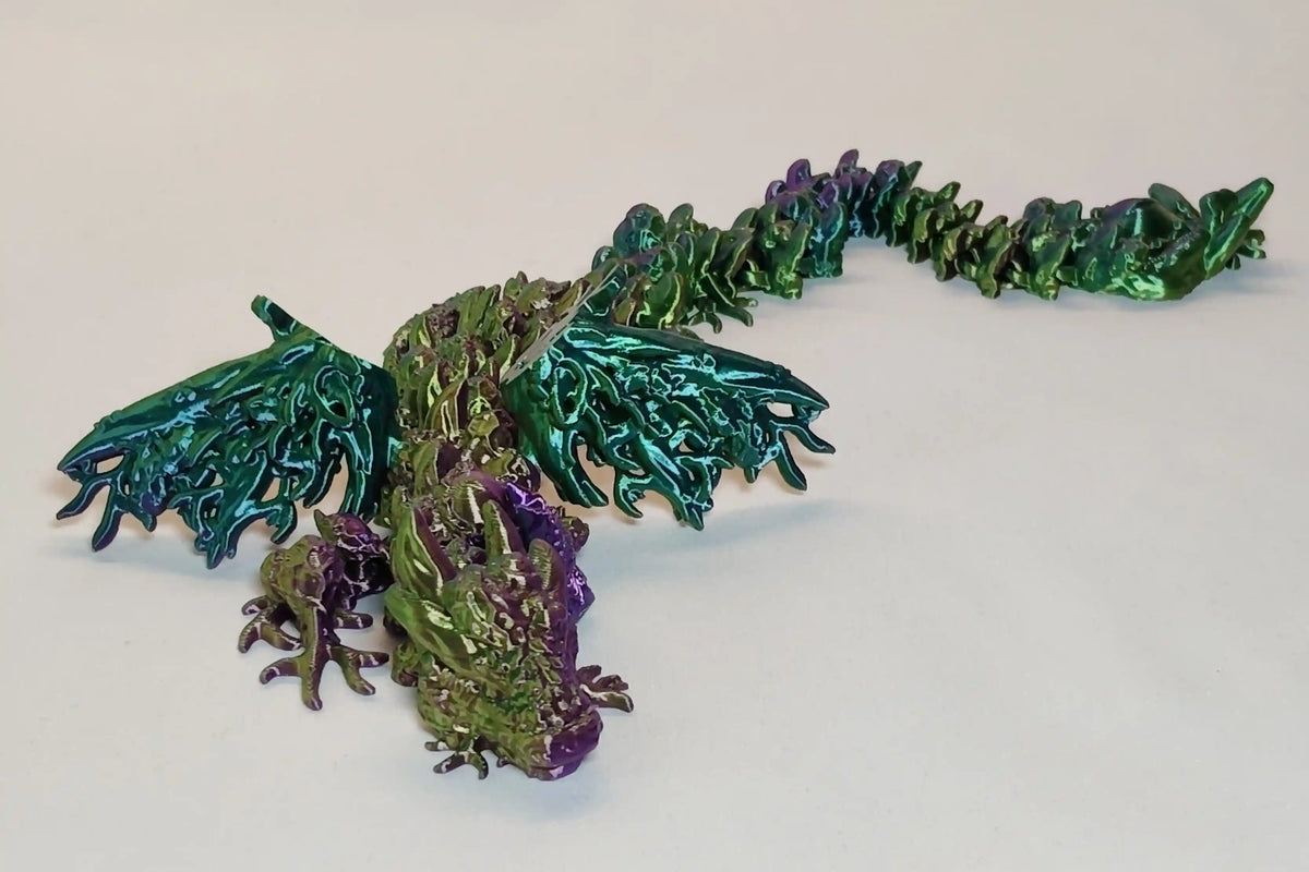 Infested Wing Dragon – Articulated 3D Printed Dragon