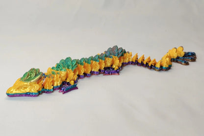 Peacock Dragon – Articulated 3D Printed Dragon