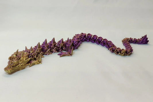 Rose Dragon – Articulated 3D Printed Dragon