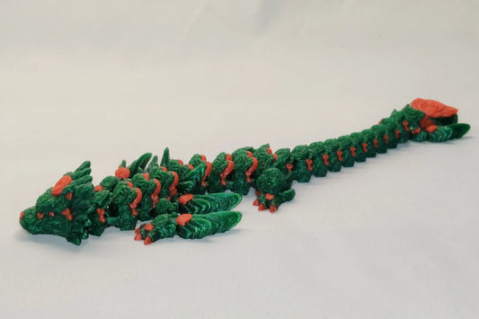 Rose Heart Dragon – Articulated 3D Printed Dragon
