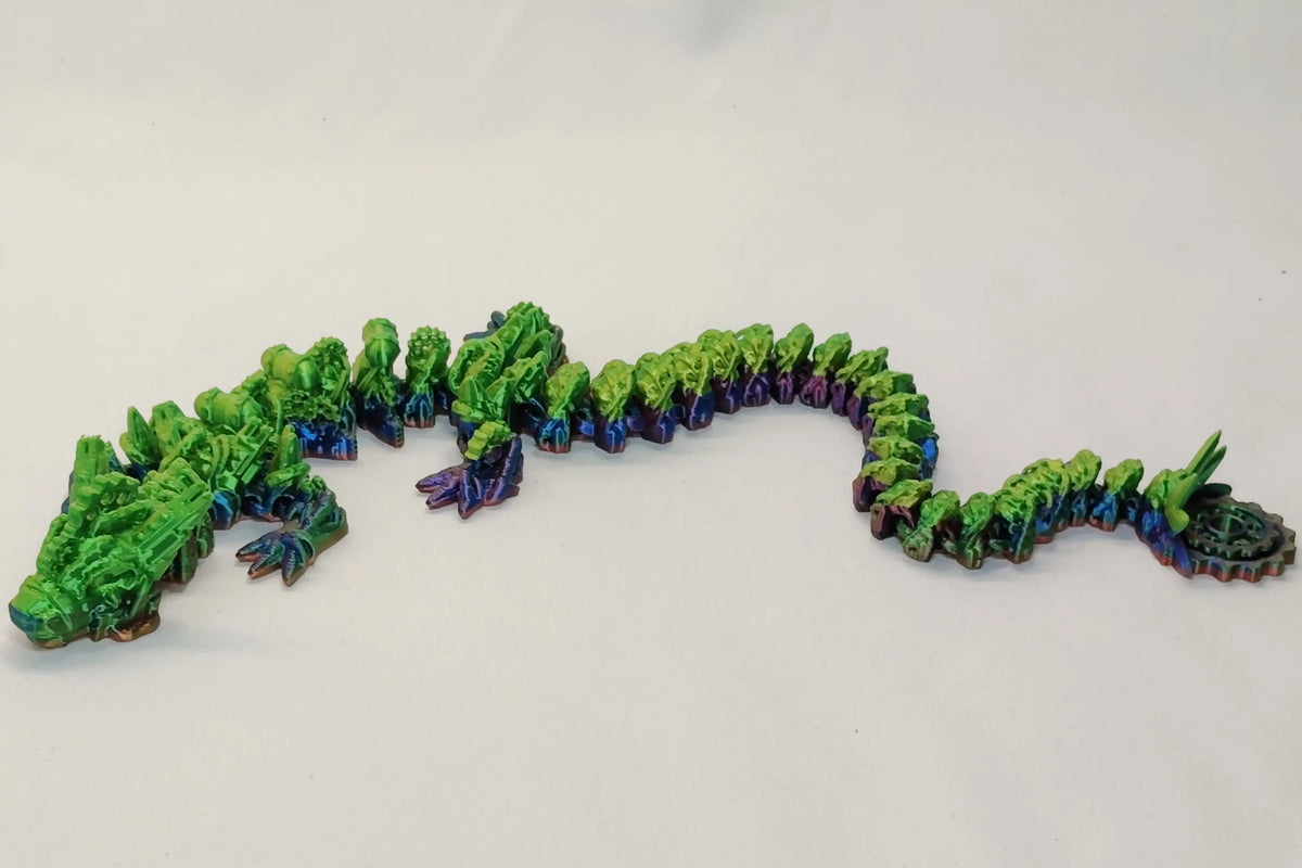 Steampunk Dragon – Articulated 3D Printed Dragon