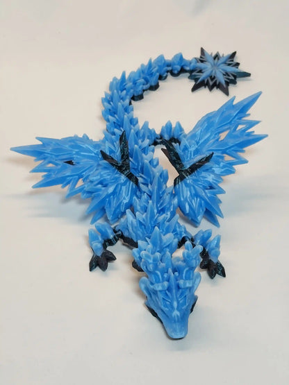 Winter Wing Dragon – Articulated 3D Printed Dragon